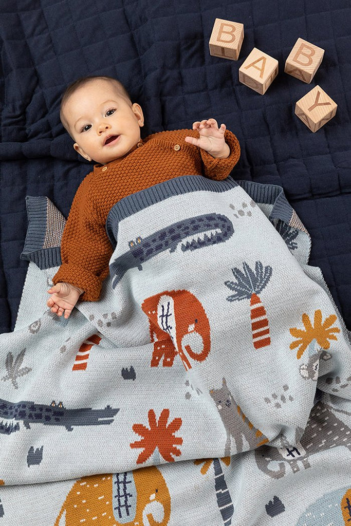 US stockist of Indus Design's "Safari" blanket