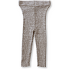 US stockist of Grown Clothing's gender neutral ribbed essential leggings in Marle.