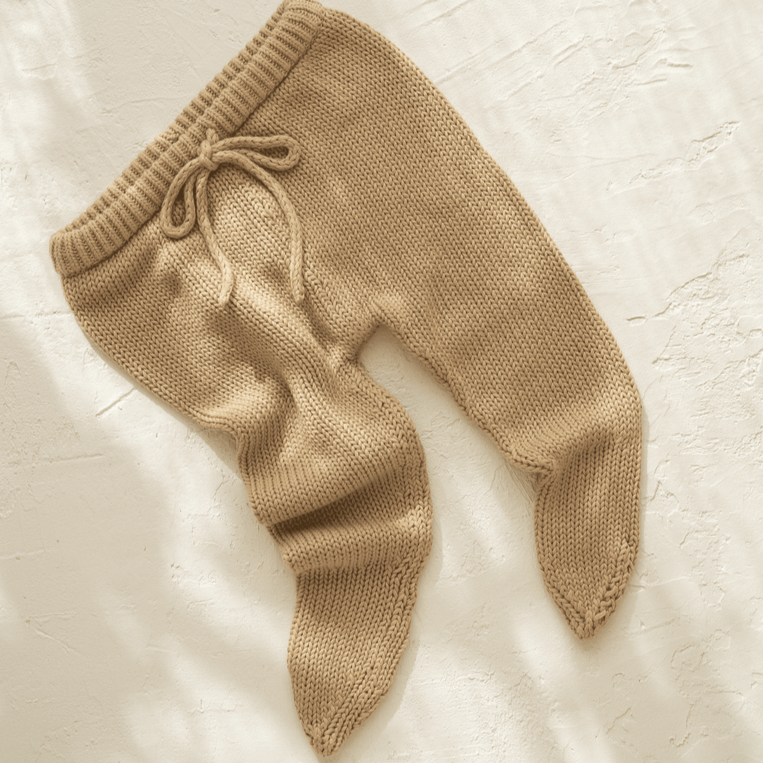 US stockist of Illoura the Label's gender neutral, organic cotton Poet pants in Olive