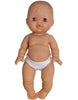 US stockist of Minikane's white cotton underwear.  Includes one pair which fits the Minikane Paola Reina Gordis dolls.