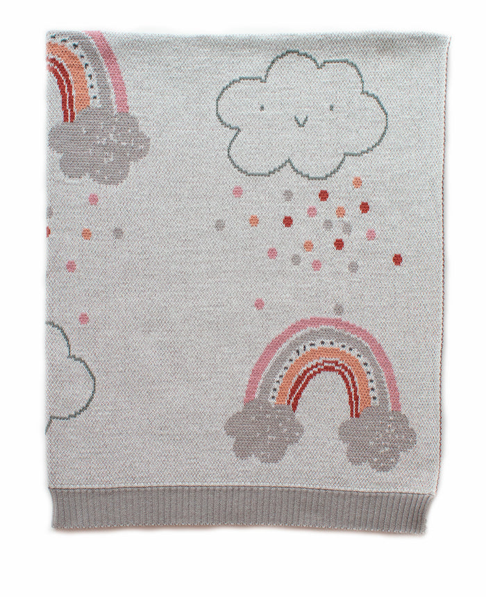 US stockist of Indus Design's "Rainbow" blanket.