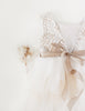 US stockist of Karibou Kid's Special Occasion, Portia Soiree Gown in Champagne.