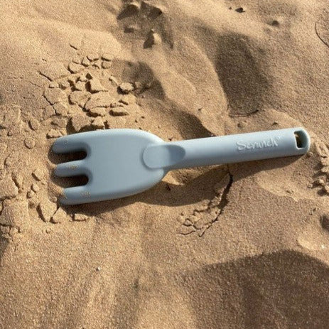 US stockist of Scrunch's Rake in Duck Egg Blue