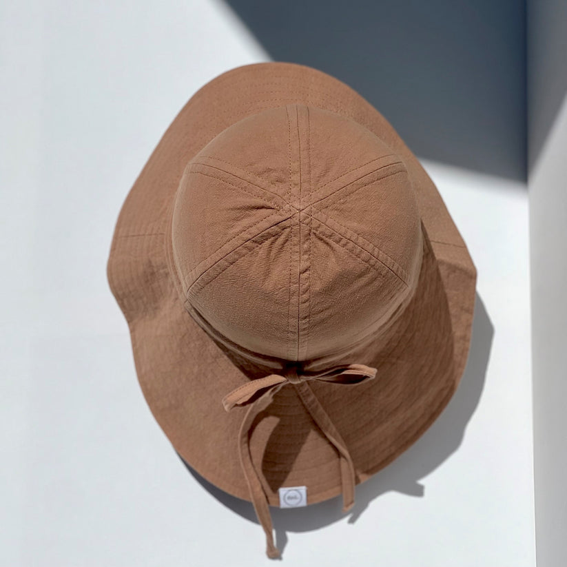US stockist of Fini the Label's Floppy Hat in Mocha