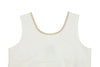 US stockist of Donsje's sleeveless Sassie Dress in Off White.