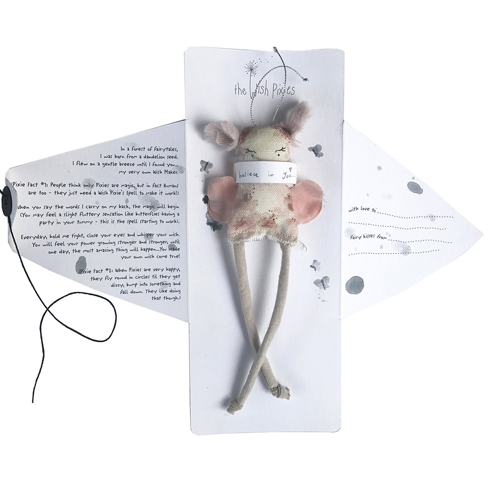 US stockist of The Wish Pixies Zephr Pixie.  She wishes for you to feel confident.